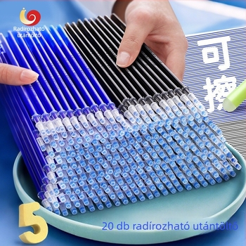0,5 mm-es törölhető zselés tollbetét – kék-fekete tinta, hőérzékeny, 3–5. osztályos tanulóknak