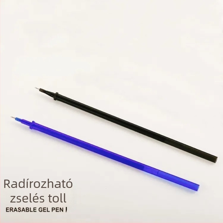 0.5 mm kristálykék törölhető gél tollrefill, nyomógombos stílus