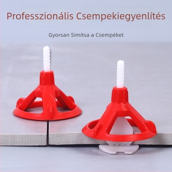 Noshun POM spirálos csempe szintező — újrahasználható fuga pozicionáló eszköz fal- és padlólapokhoz