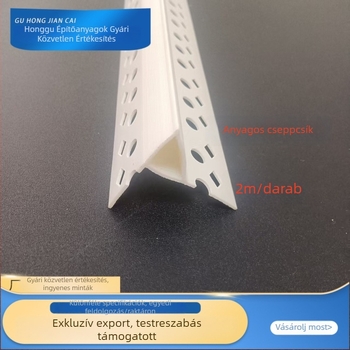 Honggu PVC csepegő vonal ereszre és ablakpárkányokra – kész csepegőcsík