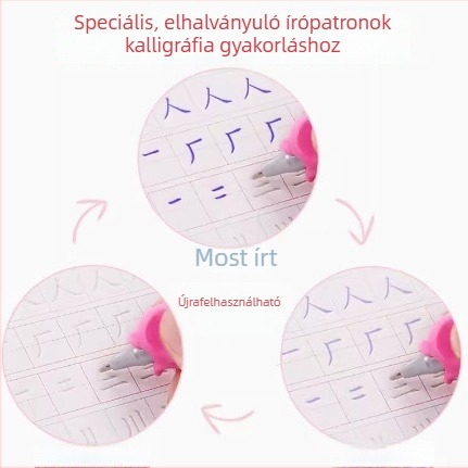 Automatikusan eltűnő írásrefill felnőtteknek és gyerekeknek – varázslatos halványodó tinta a helyesírás gyakorlásához
