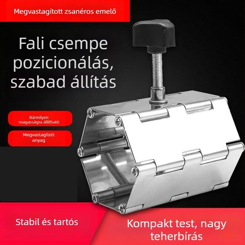 Csukló típusú szintező a csempék magasságának beállításához – fali csempekre, szintező eszköz, csempeemelő