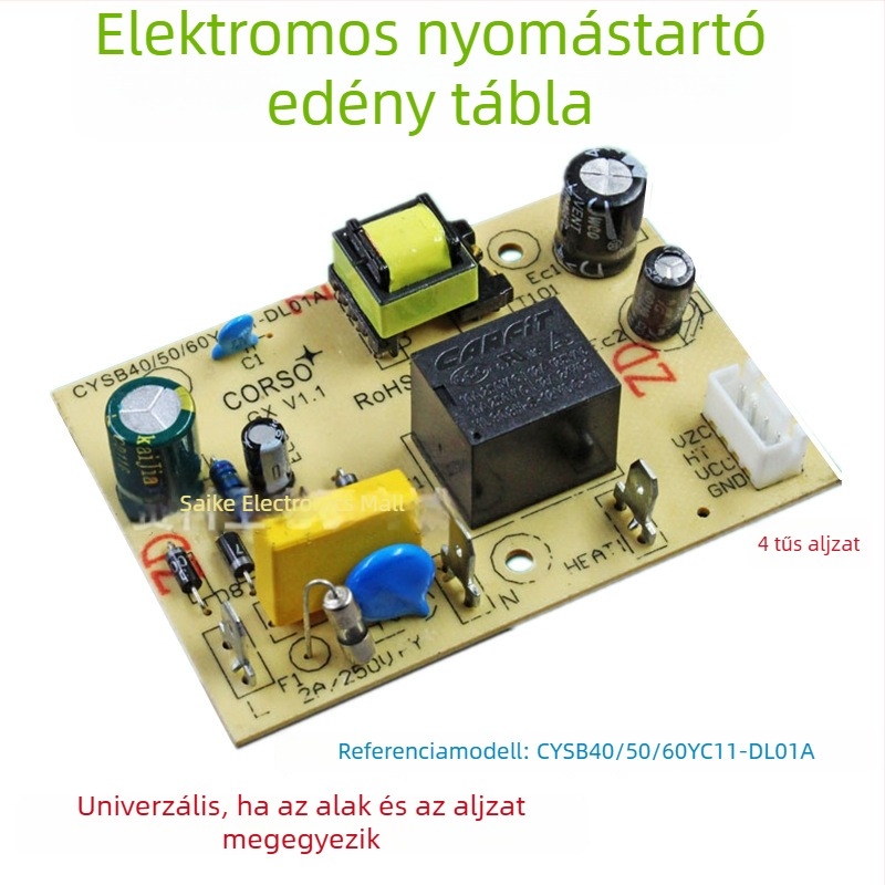 Supor elektromos nyomásfőzőhöz készült tápegység PCB és rizsfőző főlemez