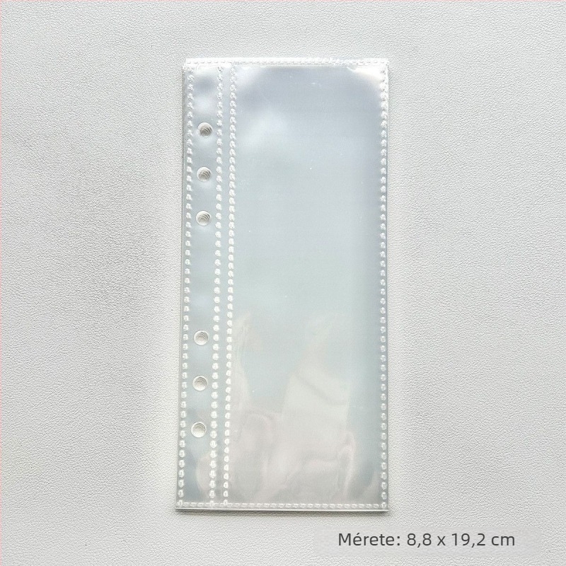 A6 félméretű matricatartó kötés, oldalak cserélhetők, szalagvágó film és noteszalbum anyagok
