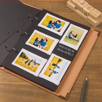 DIY növekedési emlékalbum ballagásra és osztálytársaknak, B5 méret, fotóalbum leválasztható oldalakkal
