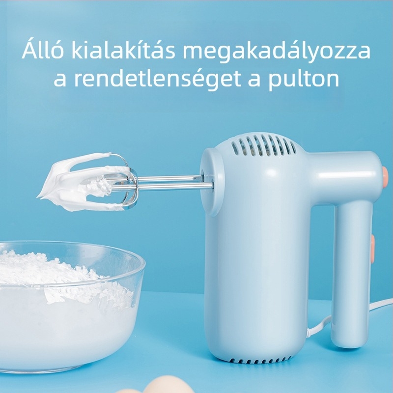 RSD kézi elektromos tojásfelverő, mini háztartási keverő tojásokhoz és tejszínhez, 5 sebesség
