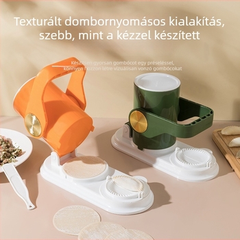 Fából készült gombócforma - otthoni, többfunkciós, elegáns kivitelű gombóc-készítő