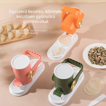Fából készült gombócforma - otthoni, többfunkciós, elegáns kivitelű gombóc-készítő