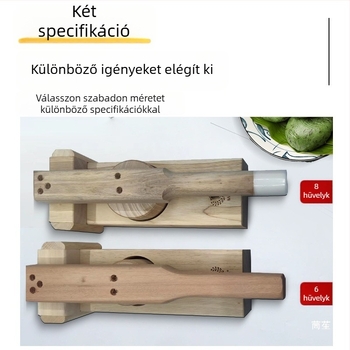 Szilárdfa présforma ragadós rizs tészta készítéséhez, gyóza és rizstészta burkolólapok
