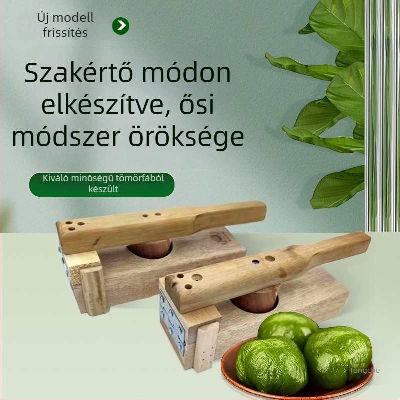 Szilárdfa présforma ragadós rizs tészta készítéséhez, gyóza és rizstészta burkolólapok