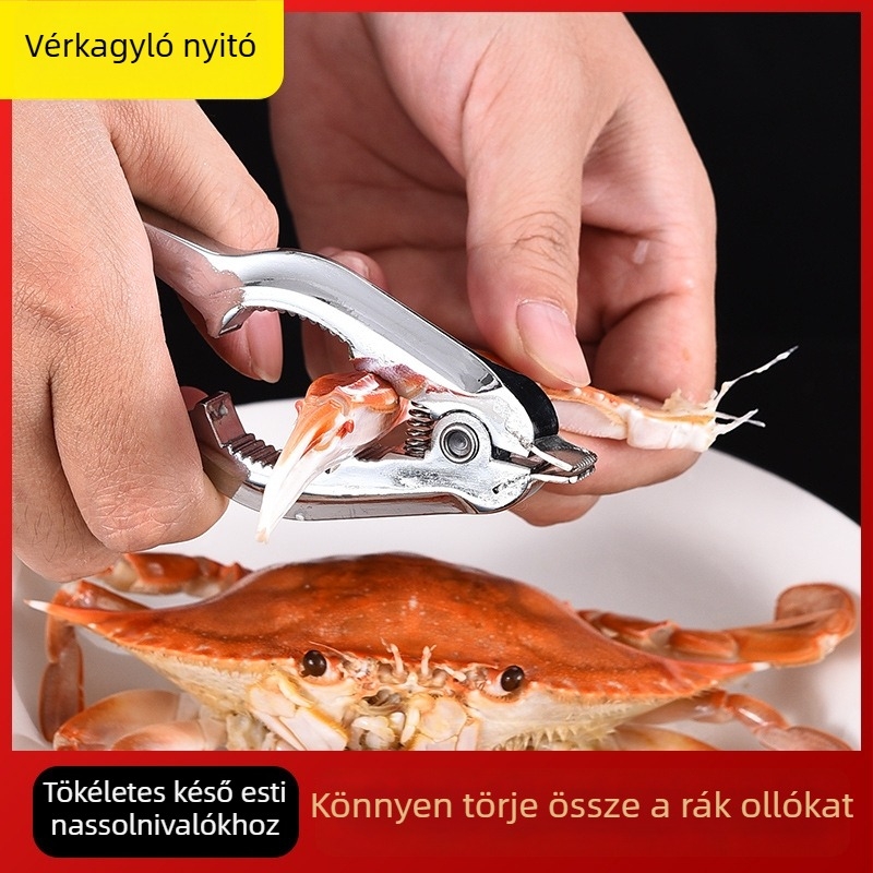 Cinkötvözetből készült kagylónyitó fogó