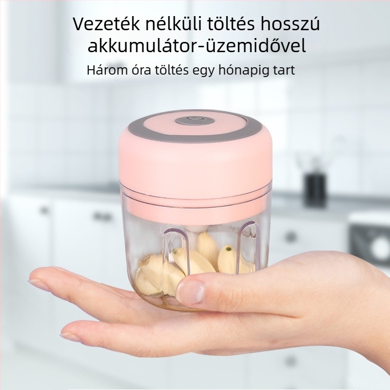 Mini fokhagyma tisztító és zúzó – multifunkcionális konyhai eszköz