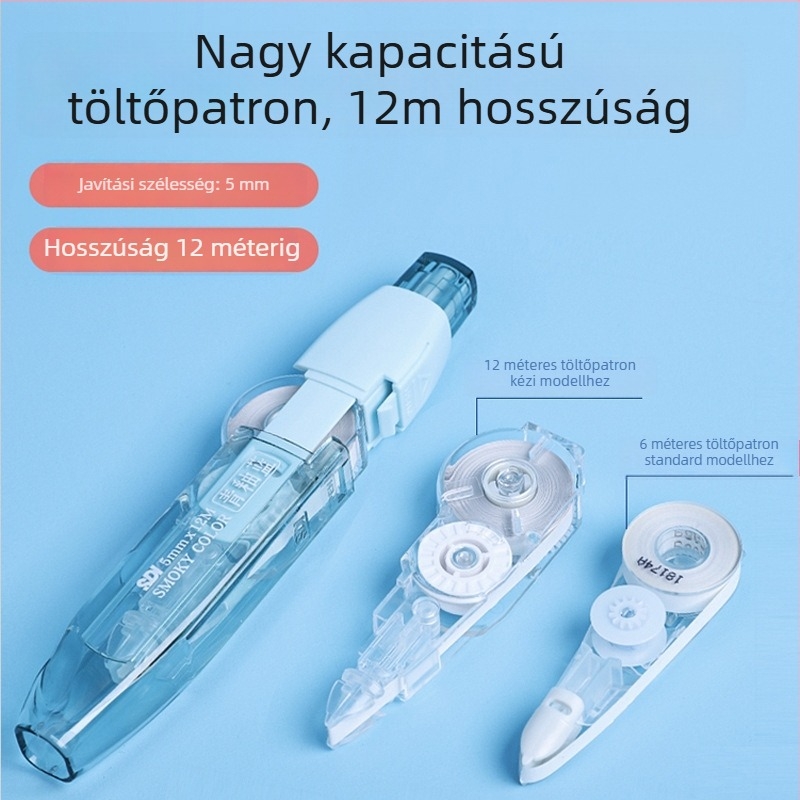 Sdi kézi javító szalag, nagy kapacitású, általános és középiskolások számára