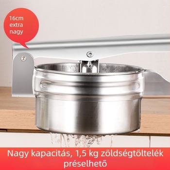 Rozsdamentes acél kézi facsaró gyümölcsök és zöldségek számára