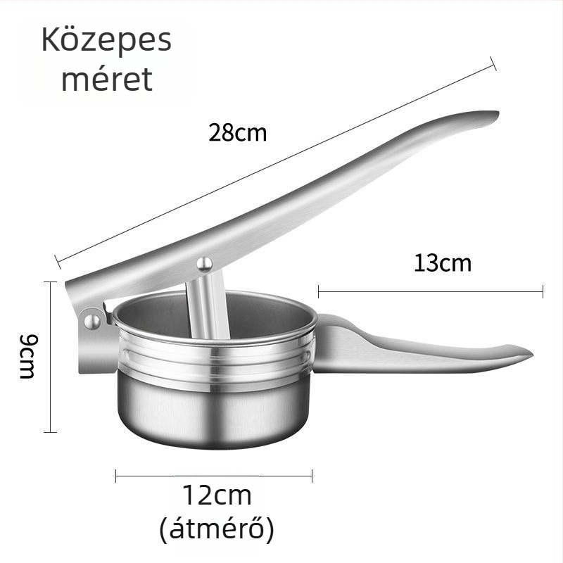 Rozsdamentes acél kézi facsaró gyümölcsök és zöldségek számára