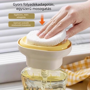 Pumpás adagoló mosogatószerhez és kéziszappanhoz – konyha, háztartási használat