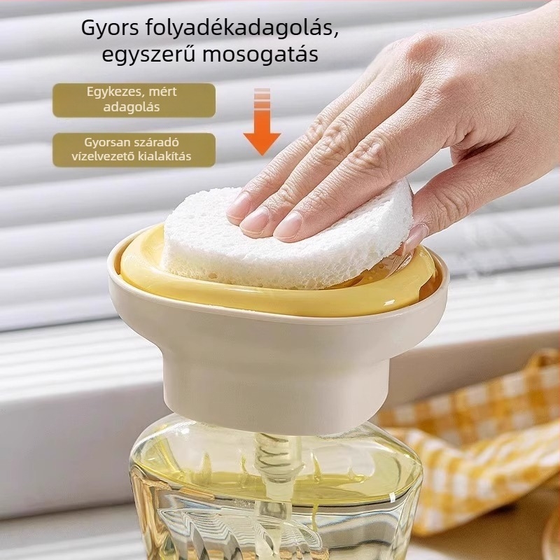 Pumpás adagoló mosogatószerhez és kéziszappanhoz – konyha, háztartási használat