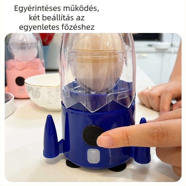 Háztartási elektromos tojásverő arany kivitelben – automata tojássárgája és fehérje keverő