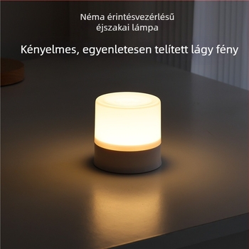 USB újratölthető környezeti éjjeli fény érintéses kapcsolóval – baba etetéséhez, ágy melletti lámpa és asztali lámpa szemvédelmére