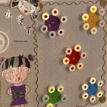 Újratölthető kör alakú éjjeli lámpa érintéses kapcsolóval, érintéses világítás, intelligens vezérlés, 5,5 cm átmérő, PVC árnyékoló