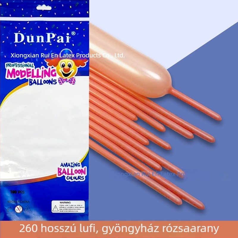 Gyöngyházfényű 1.8g hosszú csíkos lufi születésnapra és esküvőre dekorációhoz