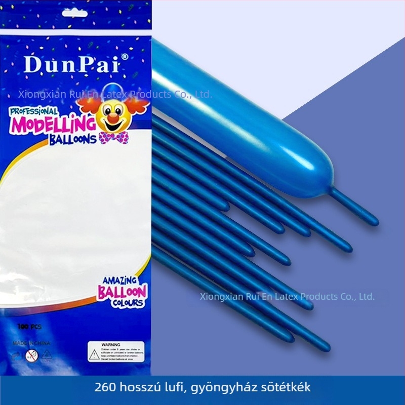 Gyöngyházfényű 1.8g hosszú csíkos lufi születésnapra és esküvőre dekorációhoz