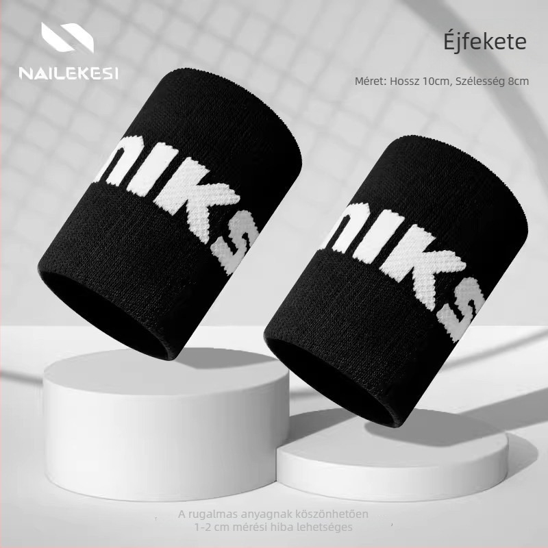 Gyermekeknek szánt sport csuklópánt, izzadságszívó kendővel, kosárlabda, röplabda és tollaslabda számára; anyag spandex