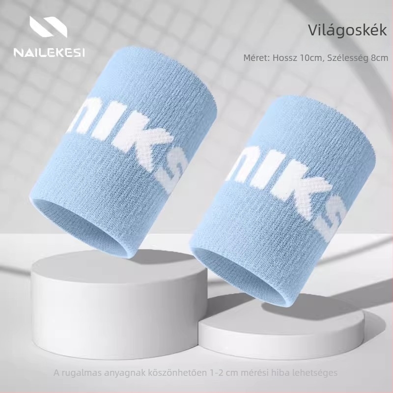 Gyermekeknek szánt sport csuklópánt, izzadságszívó kendővel, kosárlabda, röplabda és tollaslabda számára; anyag spandex