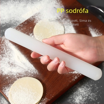 Műanyag nyújtófa fondanthoz és knédli tésztalapokhoz, tapadásmentes, DIY konyhai eszköz