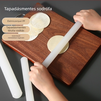 Műanyag nyújtófa fondanthoz és knédli tésztalapokhoz, tapadásmentes, DIY konyhai eszköz