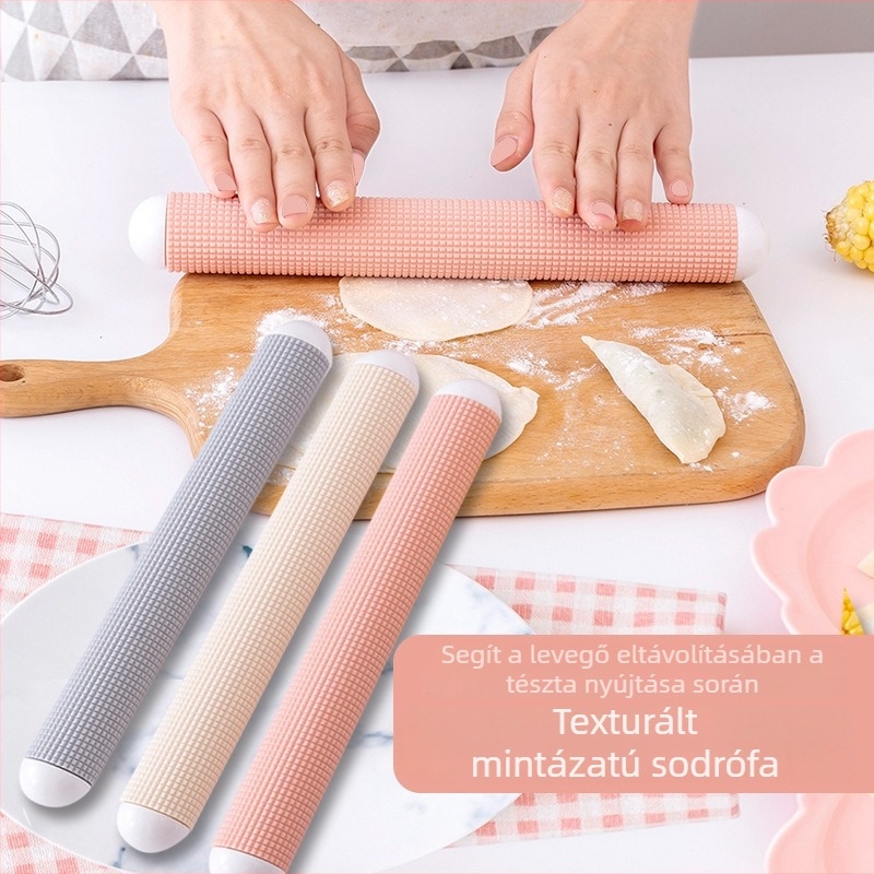 Nagy méretű, tapadásmentes konyhai nyújtófa tészta és nudli számára