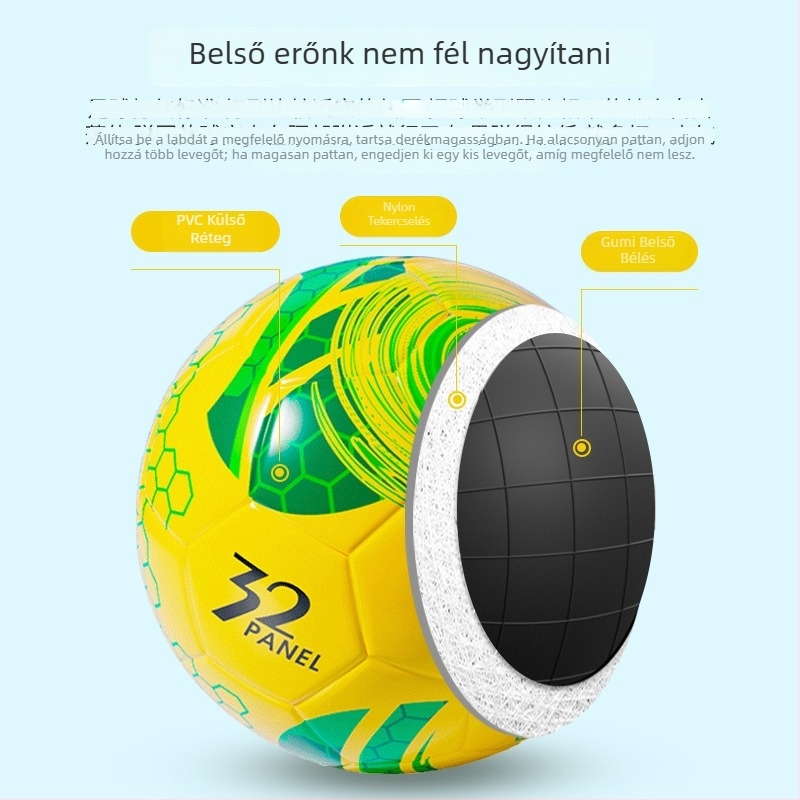 Általános iskolások számára készült futball, kis méretű labdák №4 és №5, edzésfelszerelés fiataloknak és felnőtteknek