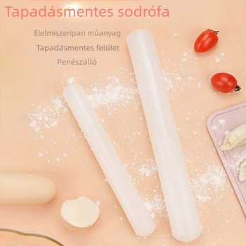 PP tapadásmentes nyújtófa, élelmiszer-minőségű fondant nyújtófa, háztartási használatra, ideális dumpling tölteléknél és nudli nyújtására