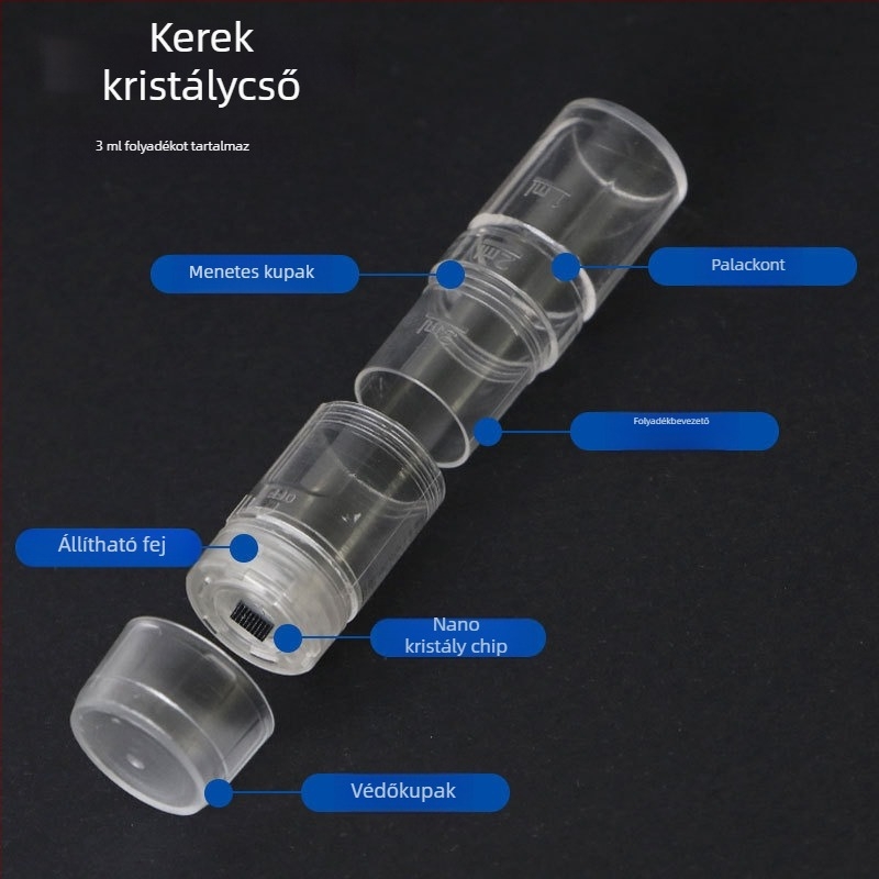 Elektronikus mikrokristály chip bevezető készülék mikrokristály fejjel: kerek és négyzet alakú kristályok, szilícium kristály és nano mikrokristály chipok