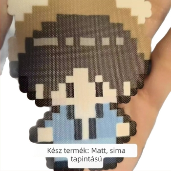 Vastag élű gyöngyfűző vászon tapadásmentes vasalópapírral, DIY gyöngyfűzéshez, hőálló