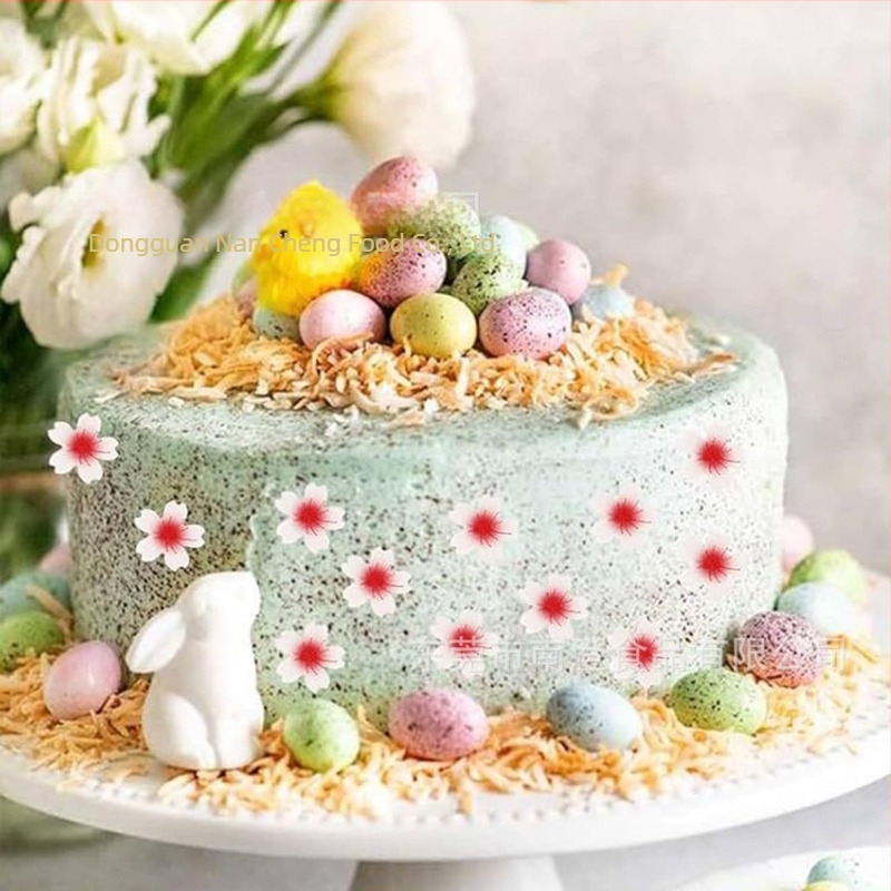Ehető sakura virágok wafer papírból készült cupcake dekorációhoz