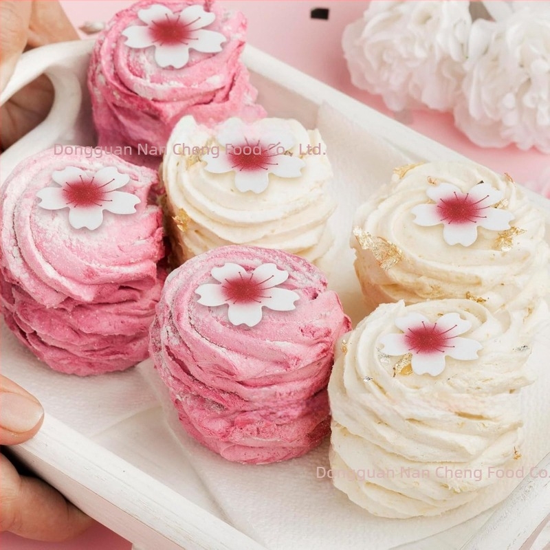 Ehető sakura virágok wafer papírból készült cupcake dekorációhoz