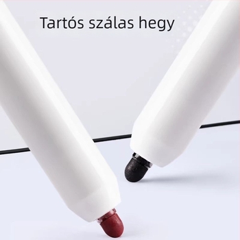 WB60 nyomógombos táblafilc fehér táblára, szagtalan, fekete/kék/piros színekben, nagy kapacitás, tanároknak