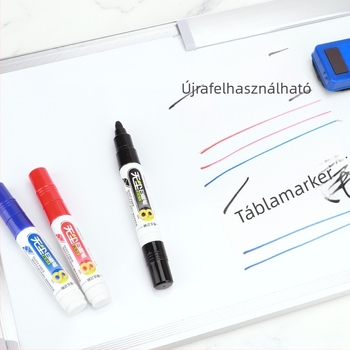 Baoke MP3915 pormentes fehér tábla marker, könnyen törölhető, egyfejű, vízbázisú