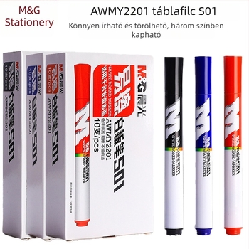 MG AWMY2201 Víz alapú fehér tábla marker, tanároknak, nagy kapacitású, könnyen törölhető, rajzoláshoz