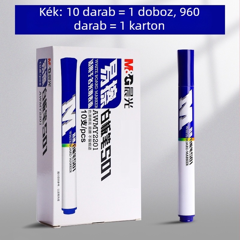 MG AWMY2201 Víz alapú fehér tábla marker, tanároknak, nagy kapacitású, könnyen törölhető, rajzoláshoz