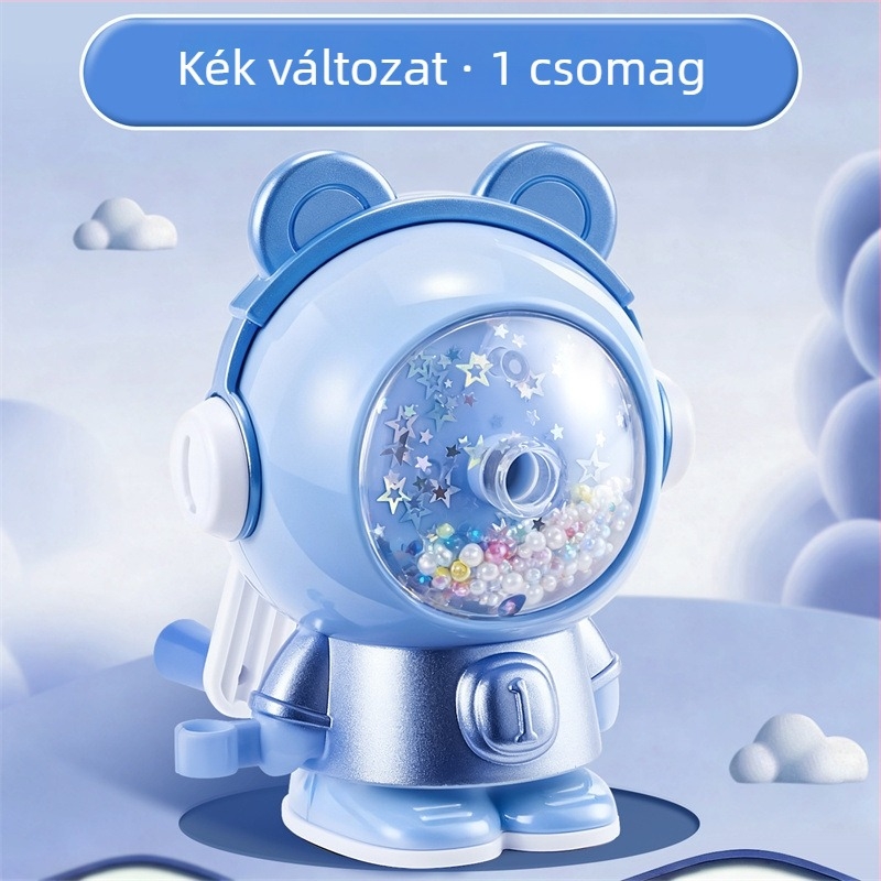Medve alakú ceruzahegyező automatikus grafitadagolással, gyerekeknek, általános iskolásoknak és óvodásoknak