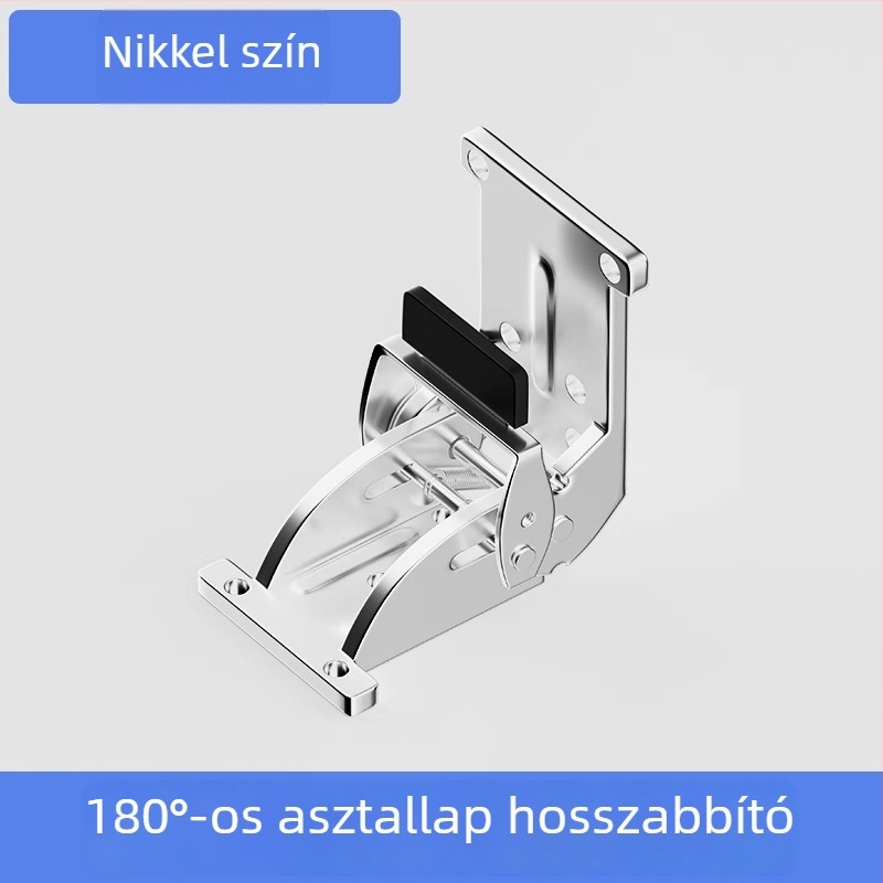 90°-os önzáró hajlító zsanér asztal- és szék lábakhoz – bútor összekötő alkatrész