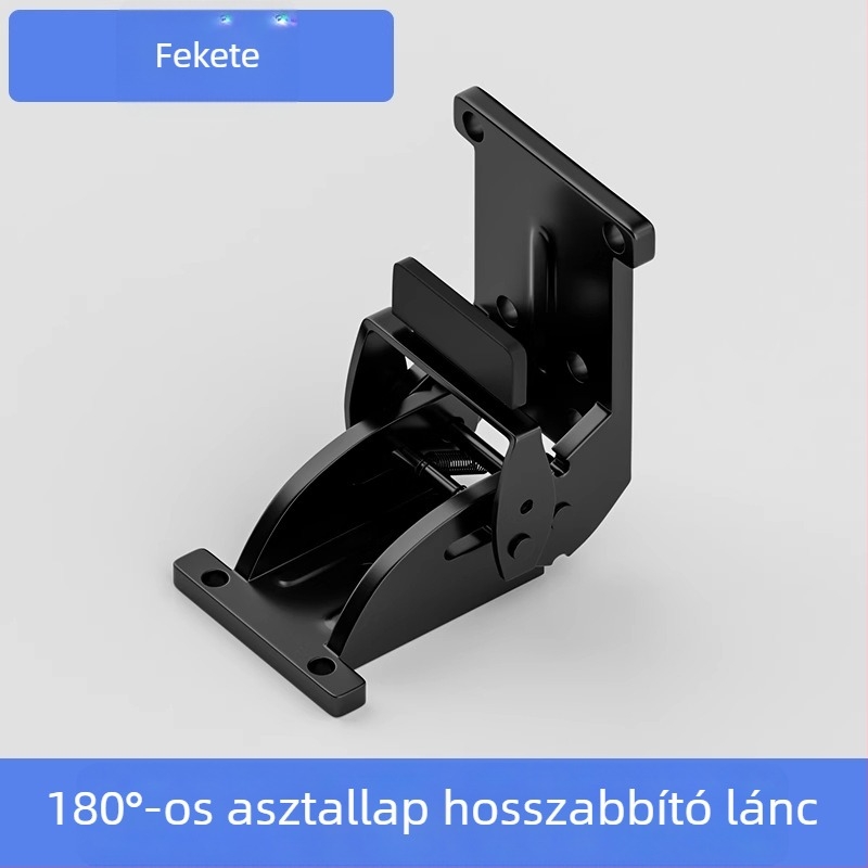 90°-os önzáró hajlító zsanér asztal- és szék lábakhoz – bútor összekötő alkatrész