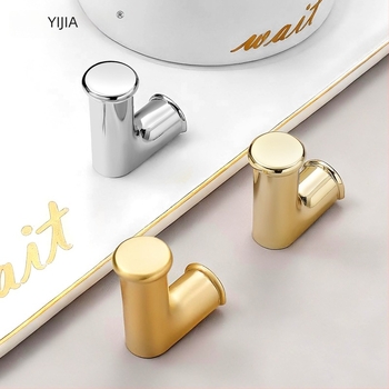 Modern minimalista gardrób- és előszoba- és TV-szekrény ajtó- és fióknyitó, többszörös funkciójú kampó.