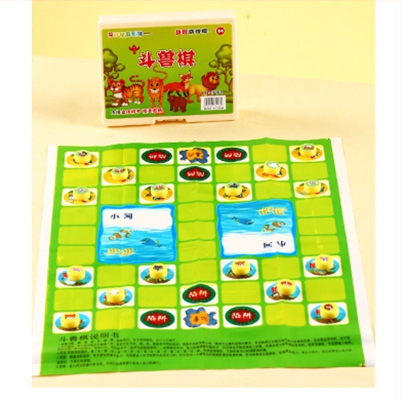 Oktató családi társasjáték gyerekeknek és szülőknek: dáma, Ludo, Gomoku, Állat-sakk