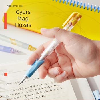 The Pen Says semleges gél toll, gyorsan száradó víz alapú tinta, tanuláshoz és aláíráshoz – fekete technológia golyóstoll