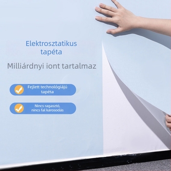 Öntapadó elektrosztatikus falvédő fólia, anti-sérülés, karcolás elleni védelem, nem károsítja a falat, otthonra és oktatási terekbe