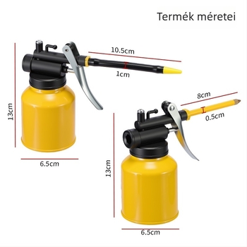 Ruitool Ipari olajpisztoly meghosszabbított csővel — kézi olajspray és olajfeltöltő