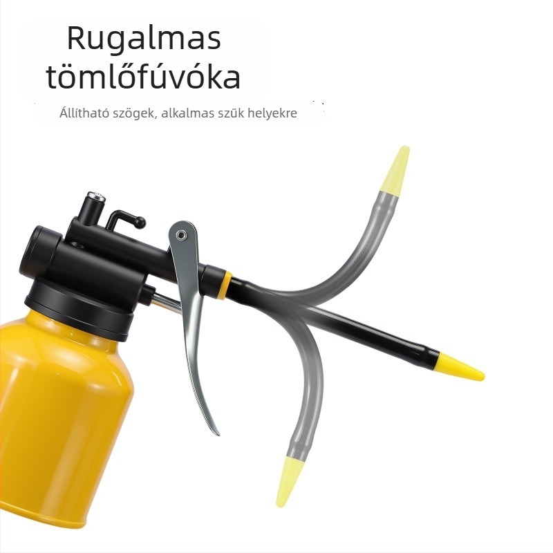Ruitool Ipari olajpisztoly meghosszabbított csővel — kézi olajspray és olajfeltöltő